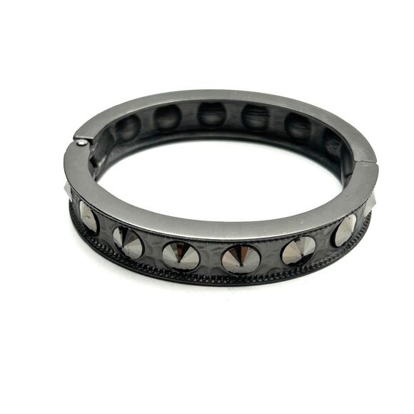 Wildlife by Heidi Klum Bracelet + Earring Set Punk Edgy Goth Signed Original Box - Picture 4 of 8